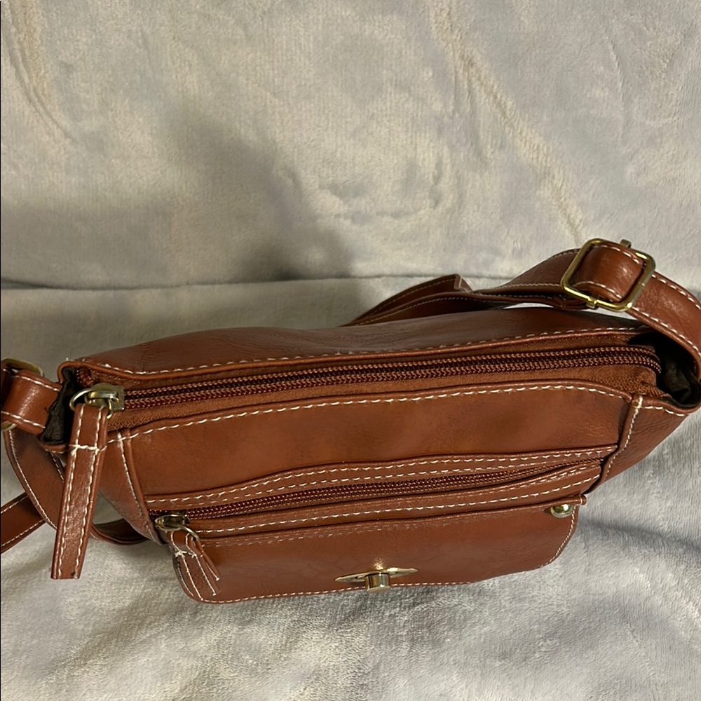 Women’s Brown Crossbody Bag - Picture 6 of 8